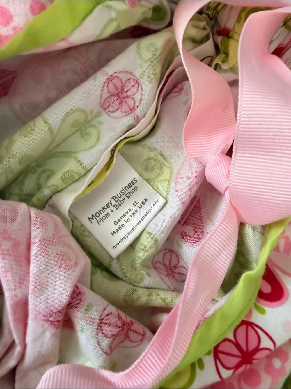 Boutique Handmade Pillowcase Dress | Michael Miller Fabric | Made in USA